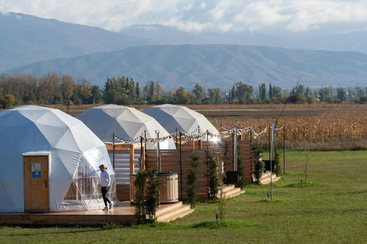 Jewelberry Glamping Hotel Tbilisi Mtsʼkhetʼa Exterior foto
